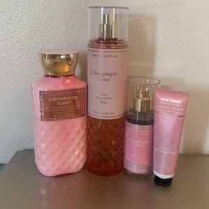 Aromatic mist and hand cream with a small hand cream